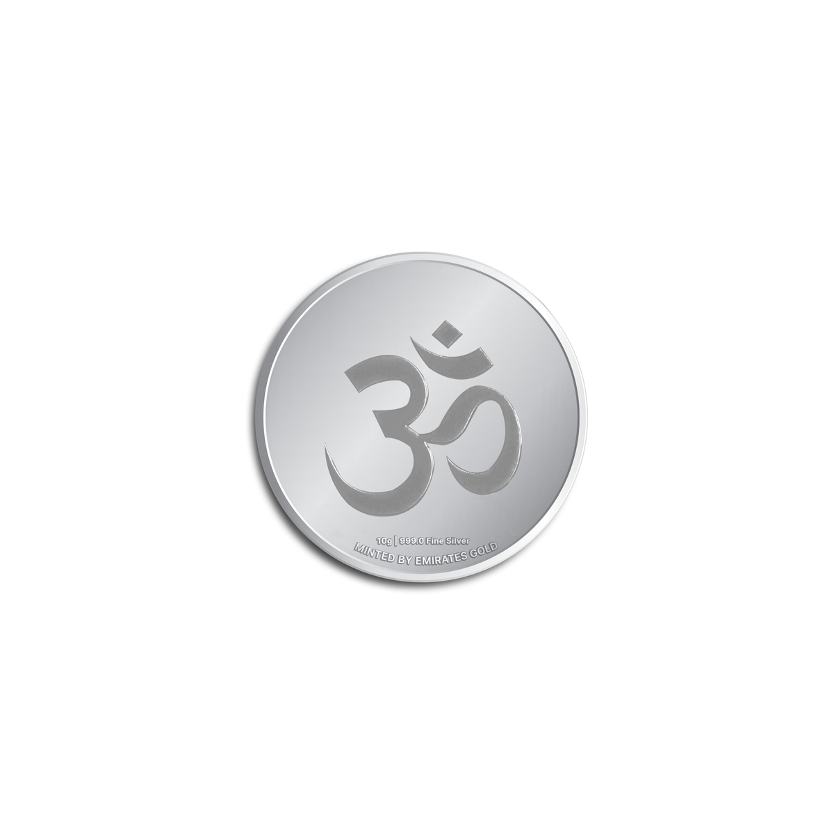 Emirates Gold 999 Pure Silver Laxmi Ganesh Saraswati Auspicious Collectible Coin 10g
