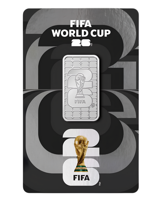 PAMP FIFA World Cup 2026 1oz Silver Bar – 999.9