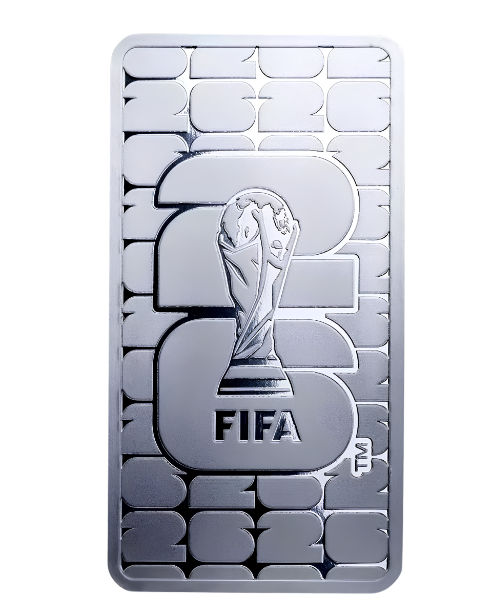PAMP FIFA World Cup 2026 100g Silver Bar – 999.9