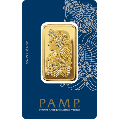PAMP 1 Ounce Gold Bar 24K 9999 Purity- WITH INVOICE