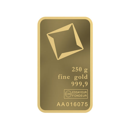 Valcambi Suisse 250g Gold Bar – Casting Bar