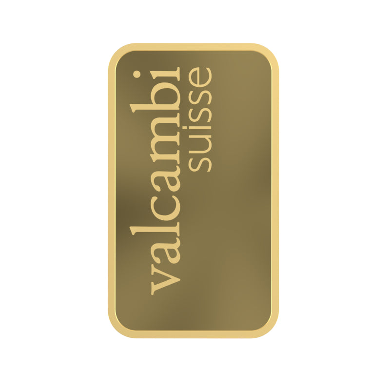 Valcambi Suisse 20g Gold Bar – Certified Bar