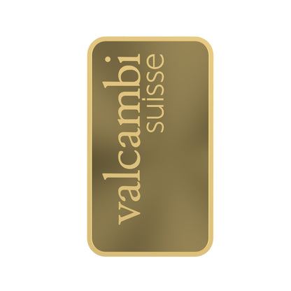 Valcambi Suisse 50g Gold Bar – Certified Bar