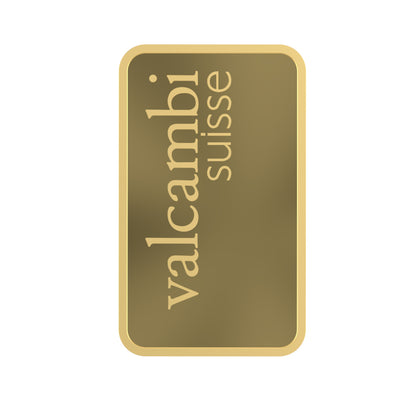 Valcambi Suisse 5g Gold Bar – Certified Bar