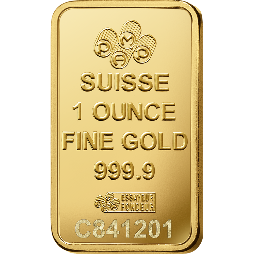 PAMP 1 Ounce Gold Bar 24K 9999 Purity- WITH INVOICE