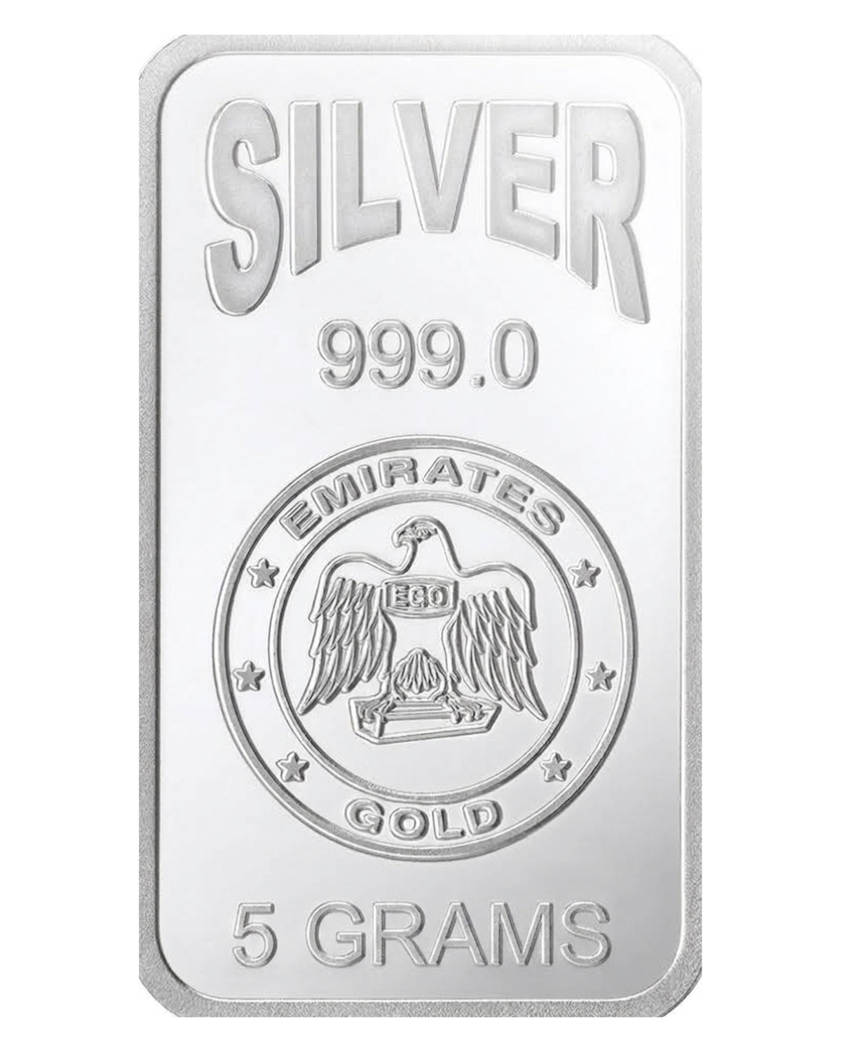 Emirates Gold 5g Silver Bar – Certified Bar