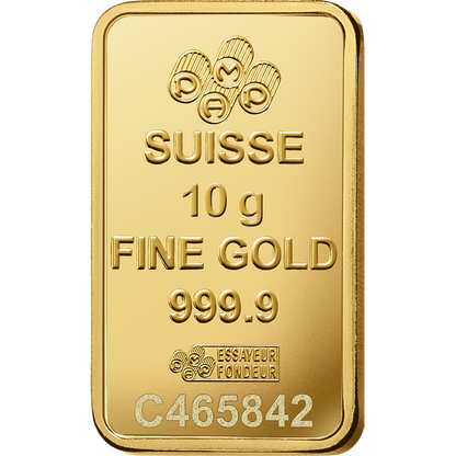 PAMP 10g Gold Bar 24K 9999 Purity- WITH INVOICE