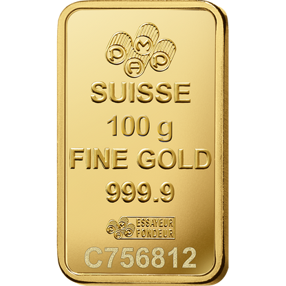 PAMP 100g Gold Bar 24K 9999 Purity- WITH INVOICE