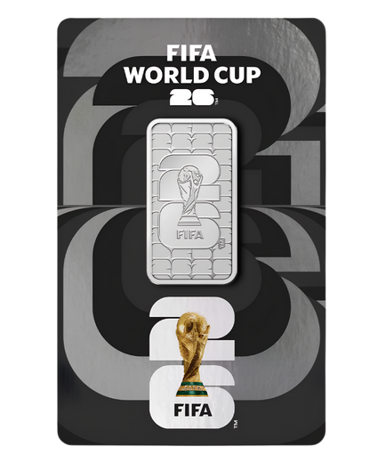 PAMP FIFA World Cup 2026 50g Silver Bar – 999.9