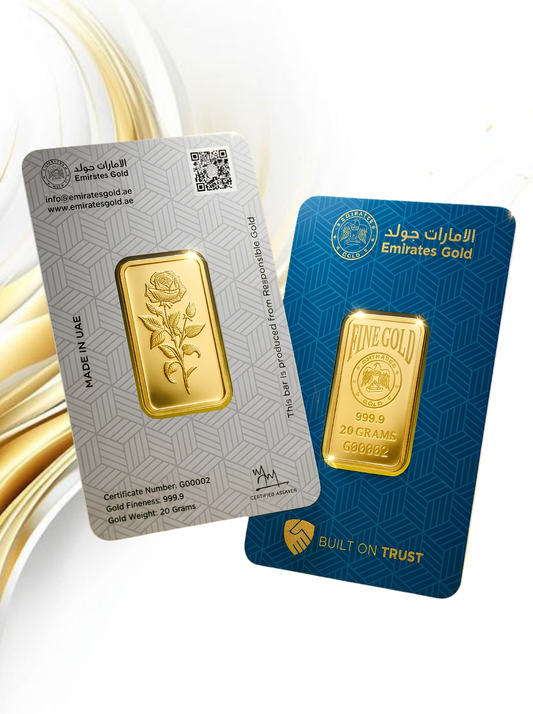 Emirates Gold 20g Gold Bar – Certified Bar