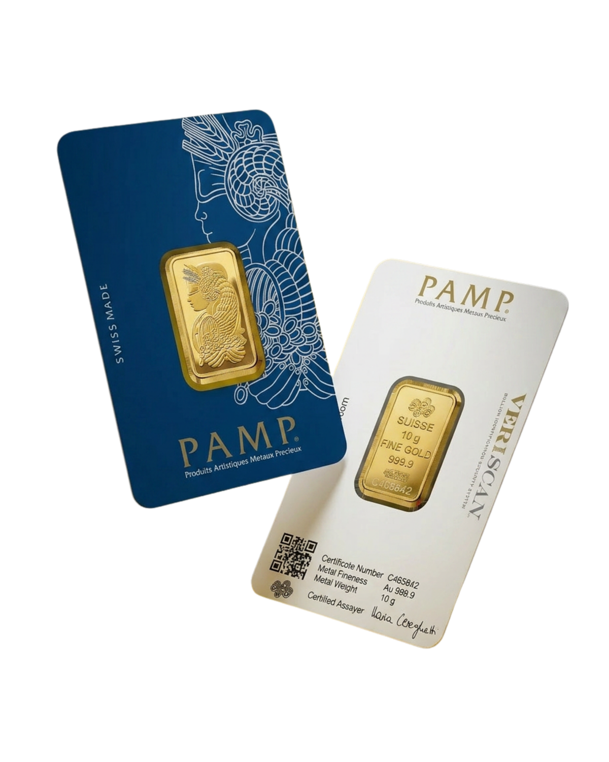 PAMP 10g Gold Bar 24K 9999 Purity- WITH INVOICE