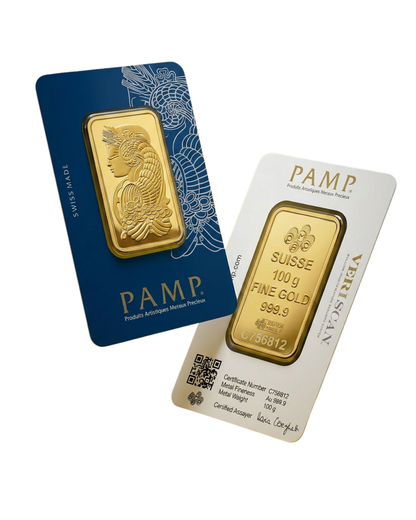 PAMP 100g Gold Bar 24K 9999 Purity- WITH INVOICE