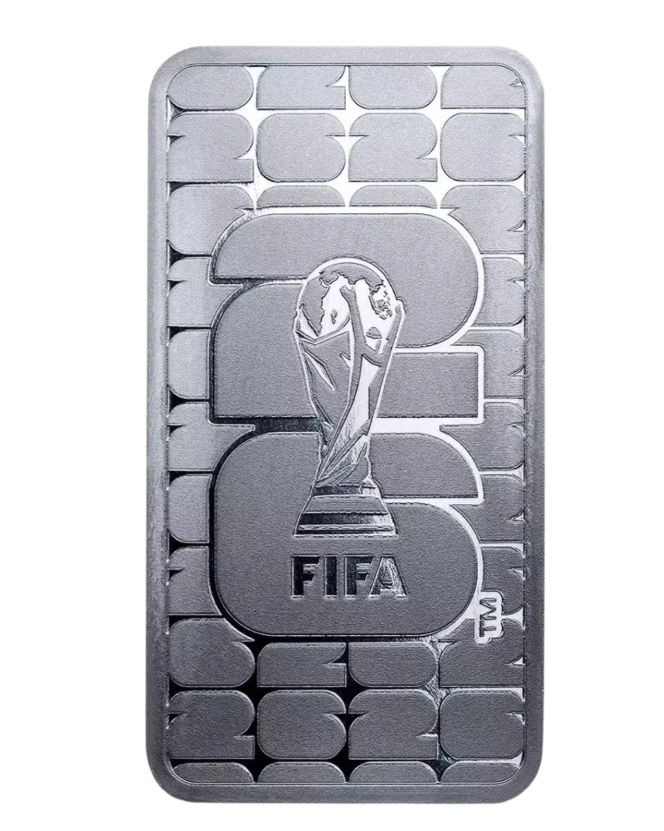 PAMP FIFA World Cup 2026 50g Silver Bar – 999.9