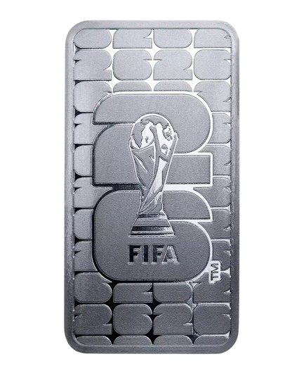 PAMP FIFA World Cup 2026 50g Silver Bar – 999.9