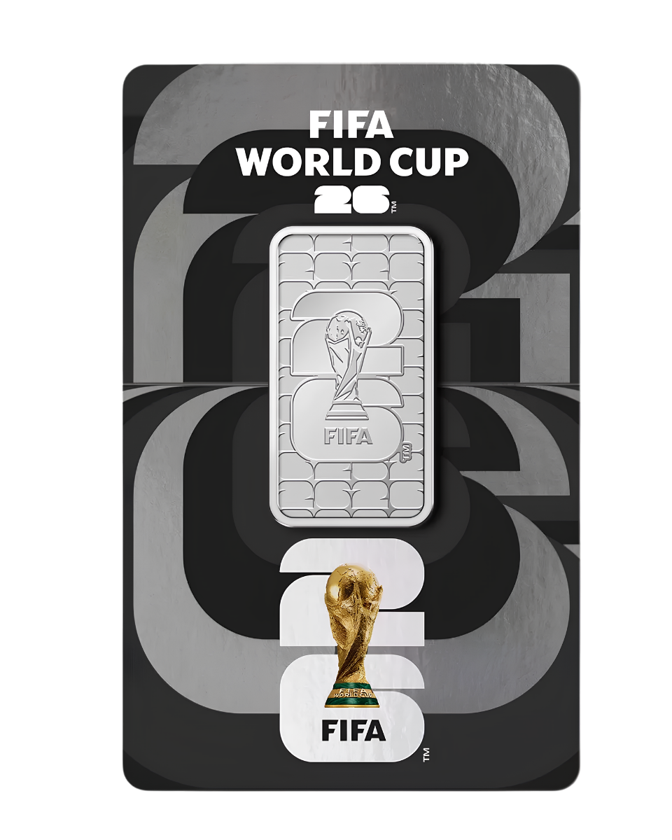 PAMP FIFA World Cup 2026 100g Silver Bar – 999.9