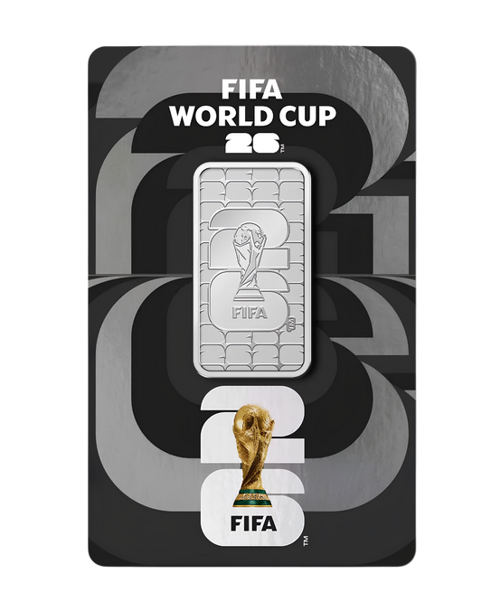 PAMP FIFA World Cup 2026 100g Silver Bar – 999.9