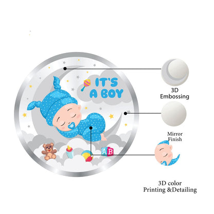Coin Dinar 9999 Pure Silver Baby Boy Collectible Gift Coin 10g