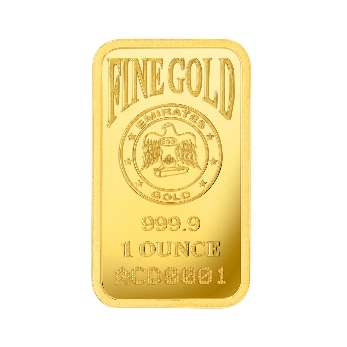 Emirates Gold 1 Ounce Gold Bar – The Wind Tower Collection