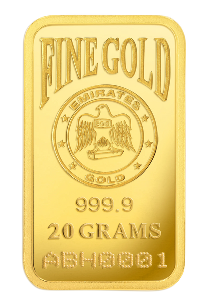 Emirates Gold 20g Gold Bar – The Dhow Collection