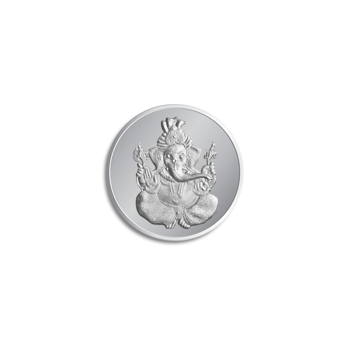 Emirates Gold 999 Pure Silver Lord Ganesh Collectible Gift Coin 10g