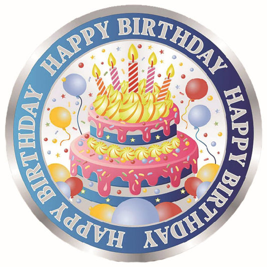 Coin Dinar 999.9 Pure Silver Happy Birthday Collectible Gift Coin 10g