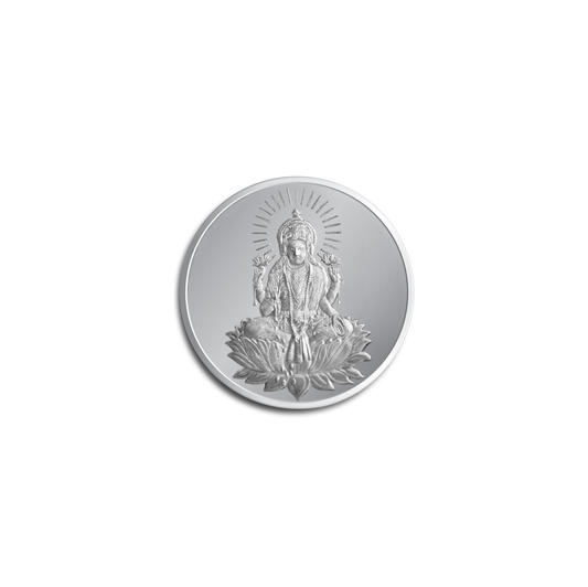 Emirates Gold 999 Pure Silver Goddess Laxmi Collectible Gift Coin 5g
