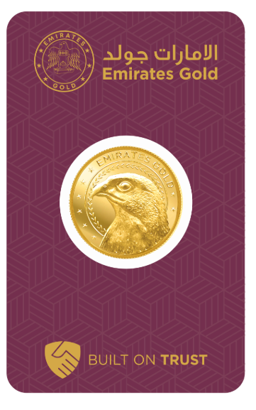 Emirates Gold 15.55g Gold Coin - The Falcon Coin Collection