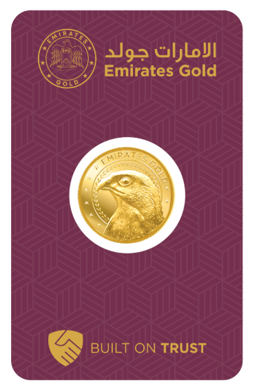 Emirates Gold 10g Gold Coin - The Falcon Coin Collection