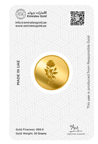 Emirates Gold 10g Gold Coin - The Falcon Coin Collection