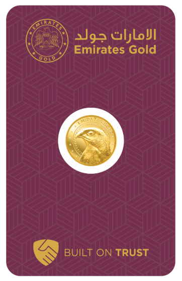 Emirates Gold 2.5g Gold Coin - The Falcon Coin Collection