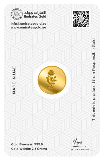 Emirates Gold 2.5g Gold Coin - The Falcon Coin Collection