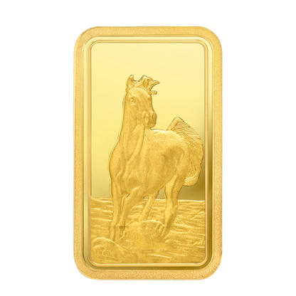 Emirates Gold 20g Gold Bar – The Horse Collection