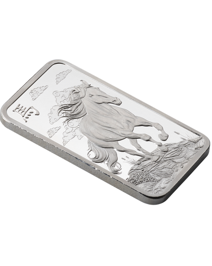 PAMP Lunar Legends 1oz Silver Bar – 2026 Year of the Horse